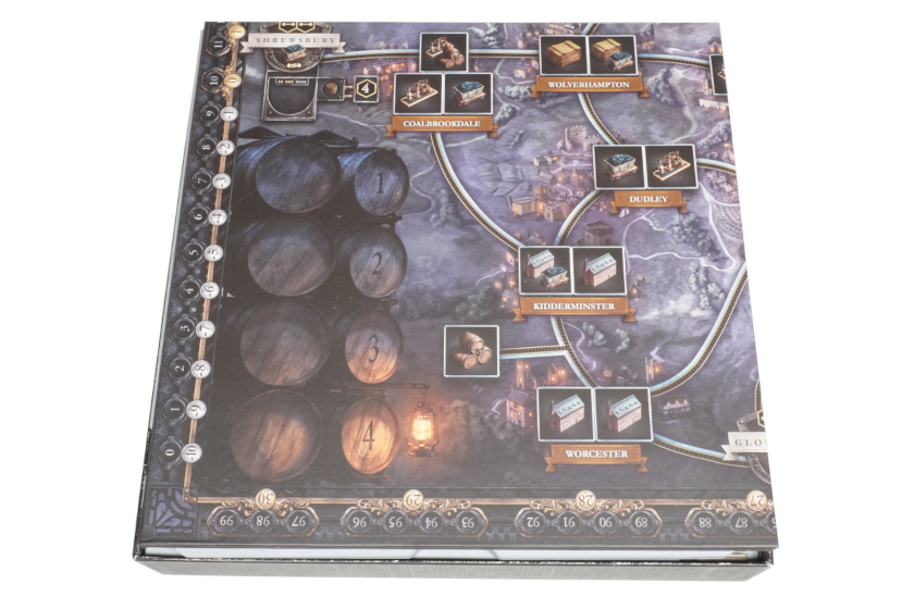 BRB-I-01 Inlay Brass Birmingham player board