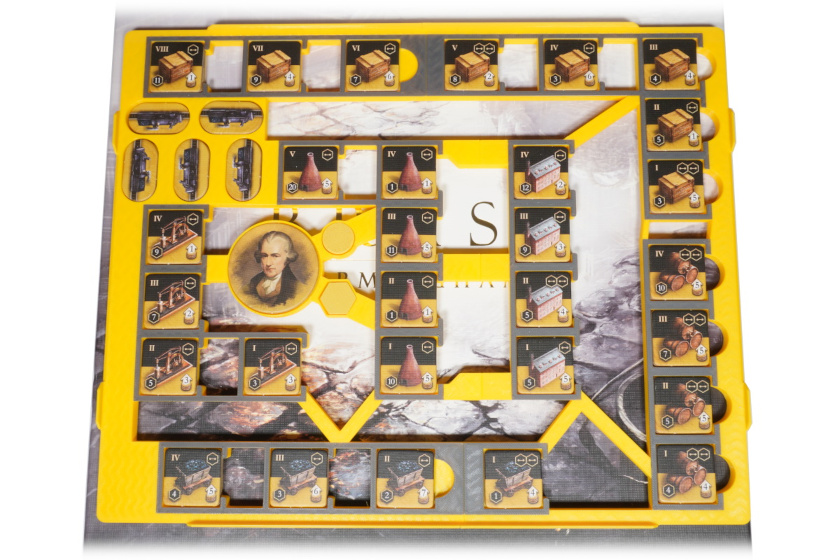 BRB-I-01 and 02 insert brass player board colors filled