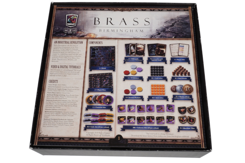 BRB-I-02 Insert Brass Birmingham Rulebook