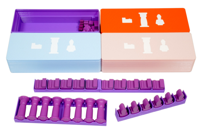 TEK-I-01 Tekhenu Obelisk of the Sun Boardgame Player Box