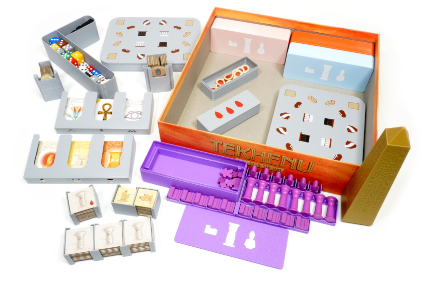TEK-I-02 Tekhenu Obelisk of the Sun Time of Seth Insert Inlay Organizer