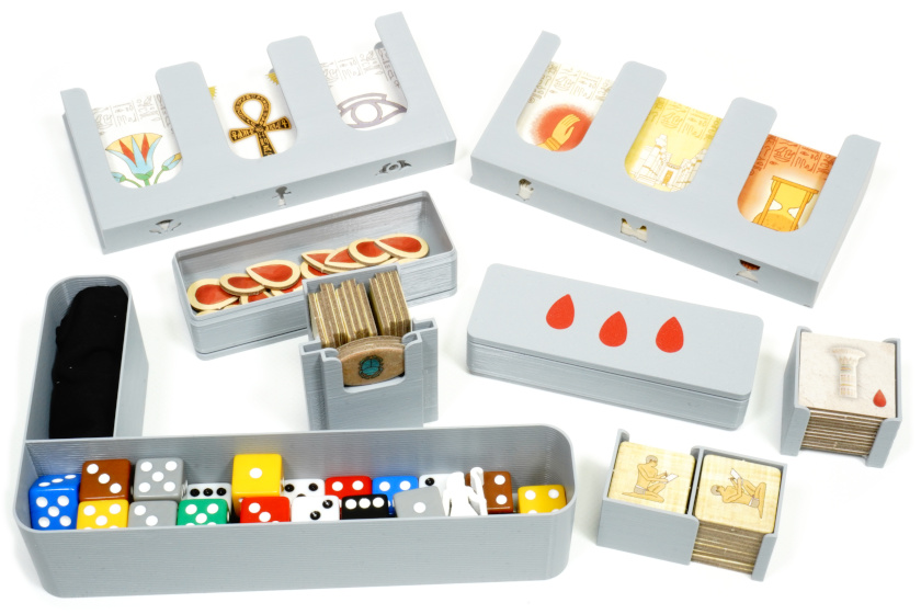 TEK-I-03 Tekhenu Era of Seth Boardgame Upgrade Insert Inlay Organizer